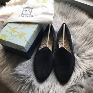 NWT Birdies Black Heron Ballet Flat Sz 7